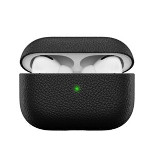 KeyBudz Leather Apple Airpods Pro Case Black KeyBudz Leather Apple Airpods Pro Case Black